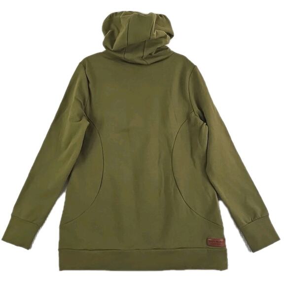 Alaskan Apparel ~Men's Size XXXL~ Olive Green Zip-Up Hoodie Sweatshirt NWOT. - Picture 3 of 12